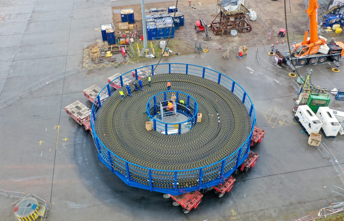 Cable Storage at Nigg