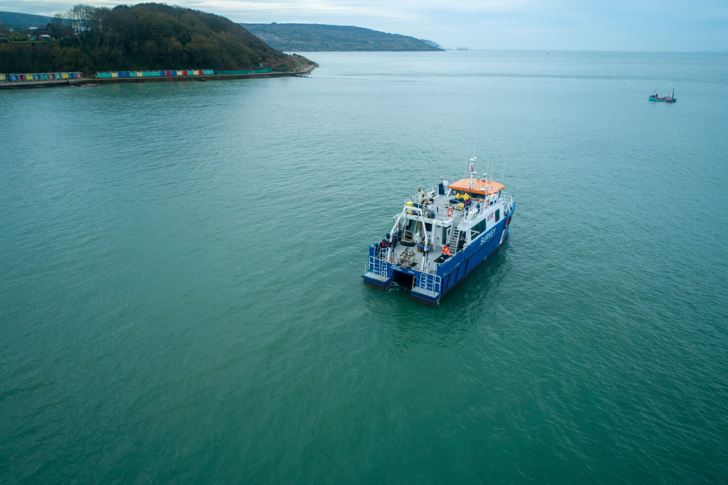 Briggs Marine Survey Vessel at Sea