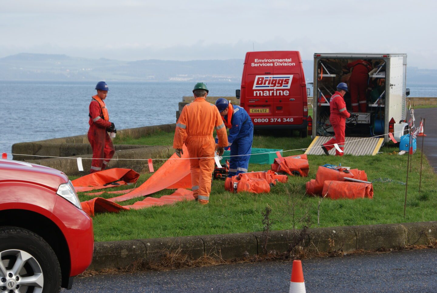 Briggs Marine Oil Spill Response Exercise