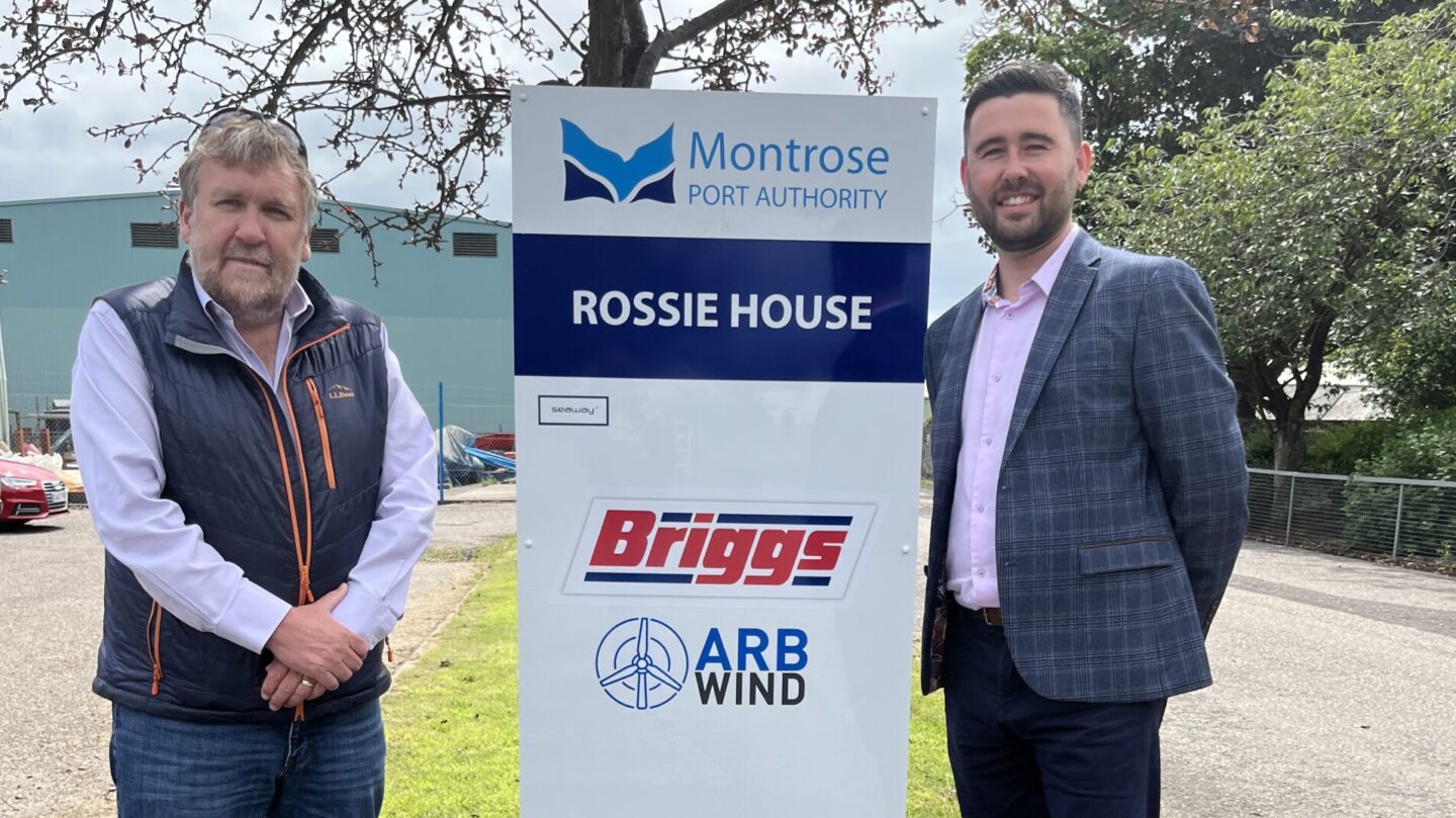 Briggs Marine and ARB Wind New Office within Montrose Port