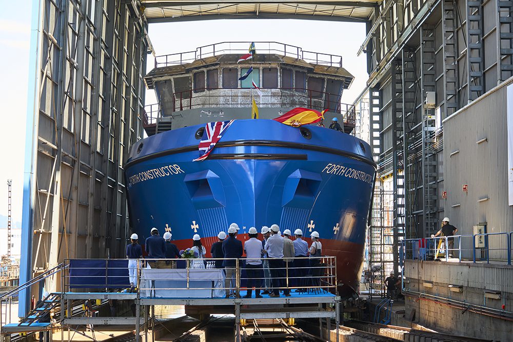 Briggs New Maintenance Support Vessel Forth