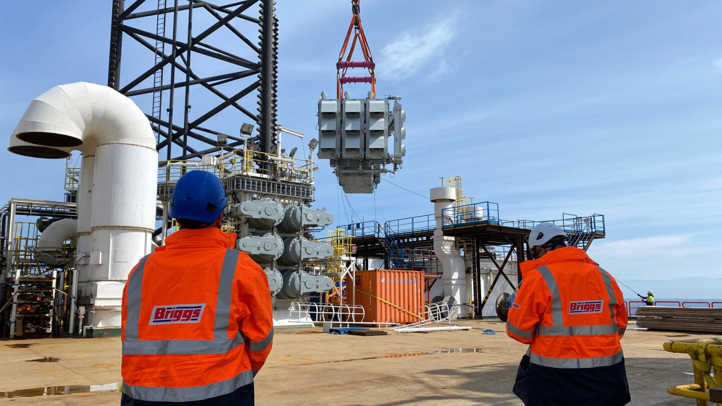 Transformer Heavy Lift Operations by Briggs Marine