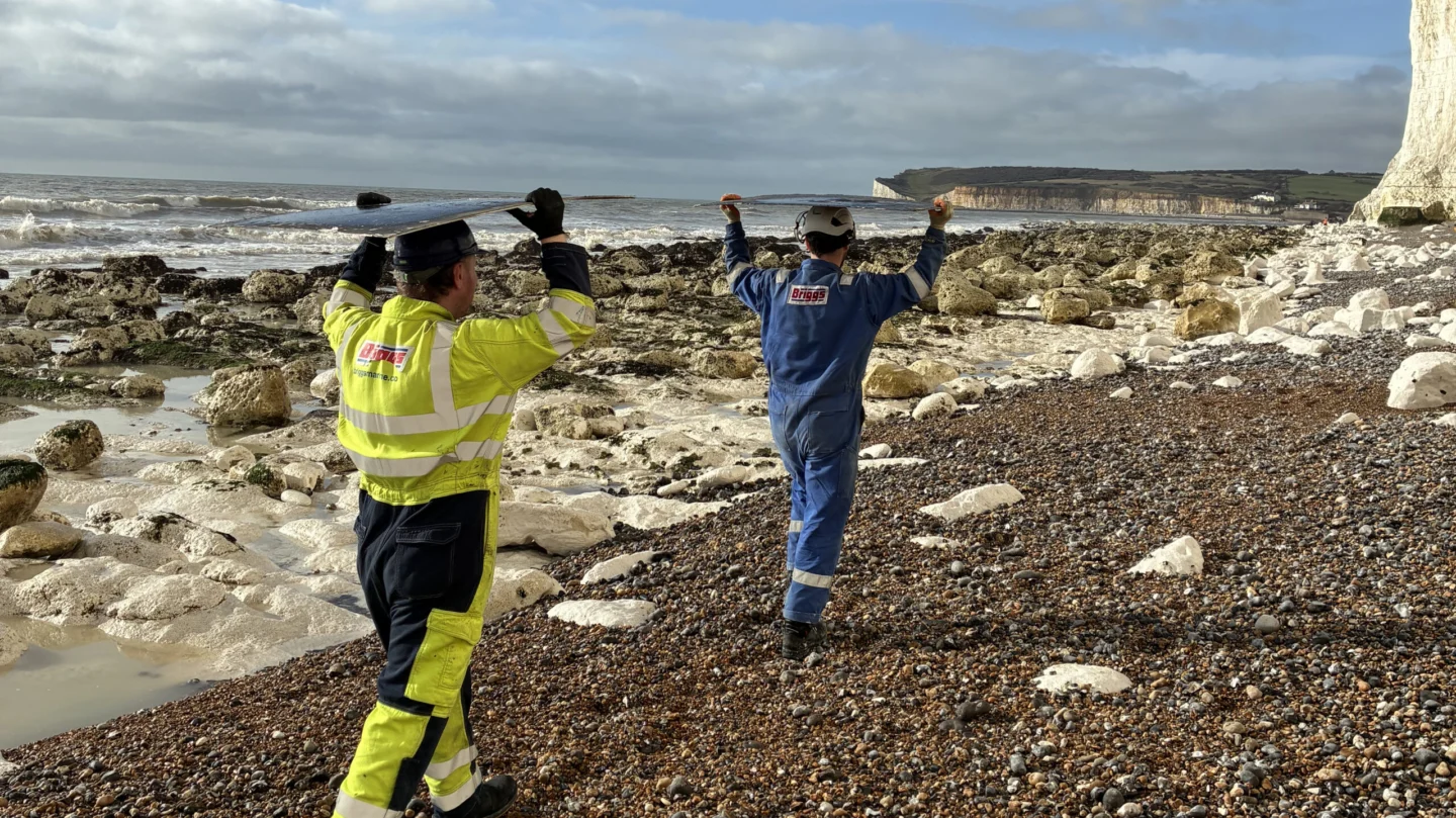 Lombok Strait Container Recovery by Briggs Environmental Team